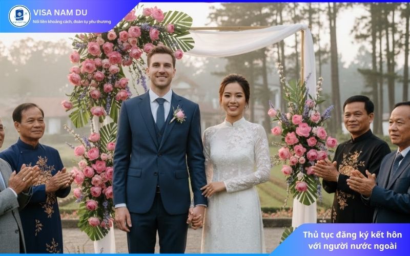 Thủ tục đăng ký kết hôn với người nước ngoài