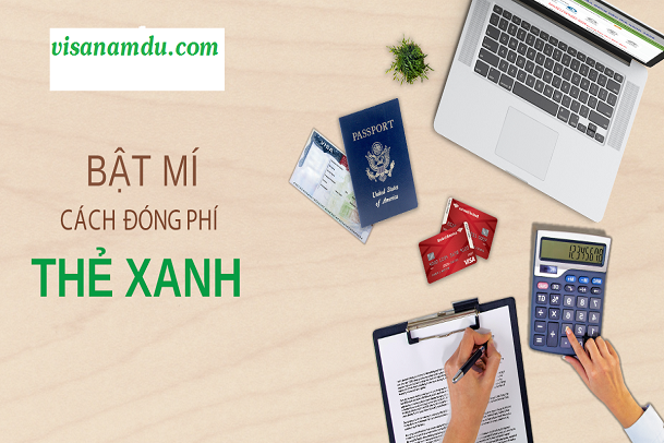 Hướng dẫn cách đóng phí thẻ xanh Mỹ (Phí nhập cư)