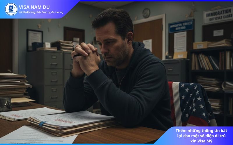 Thêm những thông tin bất lợi cho một số diện di trú xin Visa Mỹ
