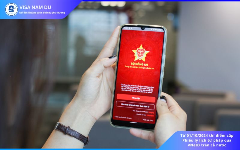 Từ 01/10/2024 thí điểm cấp Phiếu lý lịch tư pháp qua VNeID trên cả nước