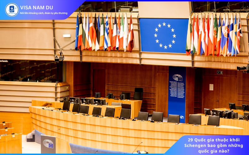 29 Quốc gia thuộc khối Schengen bao gồm những quốc gia nào?