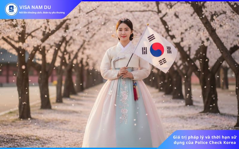 Giá trị pháp lý và thời hạn sử dụng của Police Check Korea