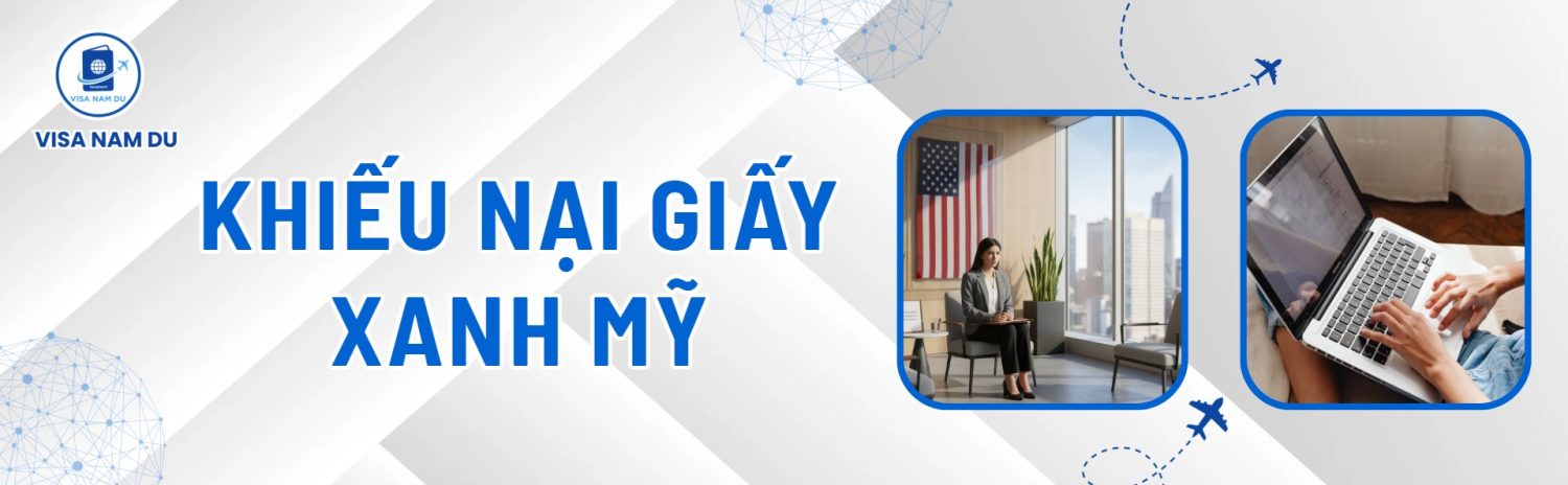 Khiếu nại giấy xanh Mỹ