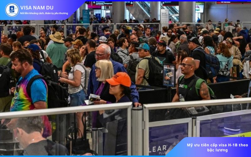 Mỹ ưu tiên cấp visa H-1B theo bậc lương – thay đổi quy trình visa lao động tay nghề cao