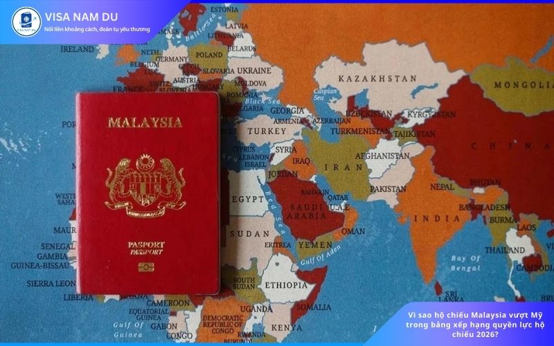 Vì sao hộ chiếu Malaysia vượt qua hộ chiếu Mỹ trong bảng xếp hạng toàn cầu?