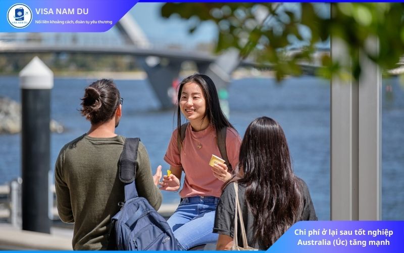 Chi phí ở lại sau tốt nghiệp Australia (Úc) tăng mạnh