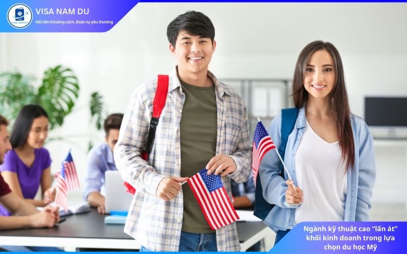 Ngành kỹ thuật cao “lấn át” khối kinh doanh trong lựa chọn du học Mỹ