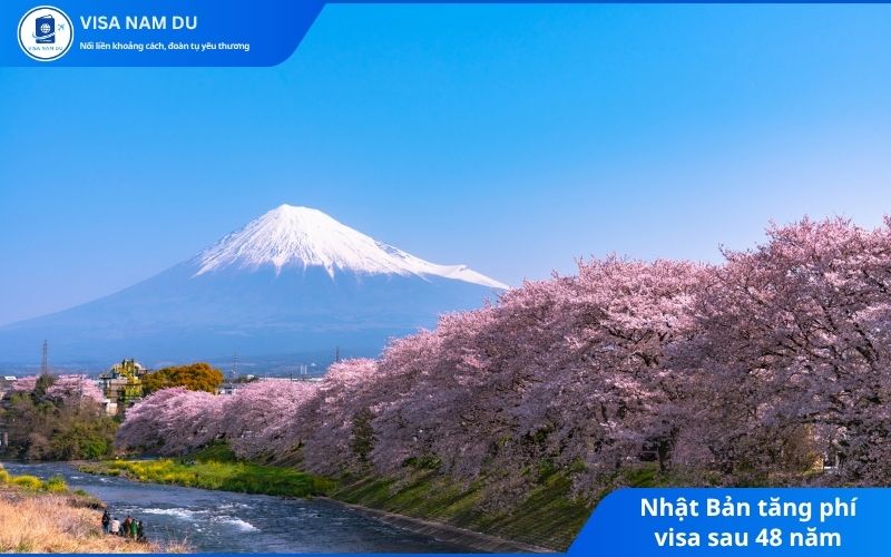 Nhật Bản tăng phí visa sau 48 năm