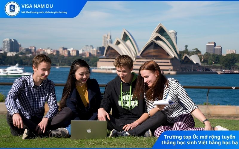 Trường top Úc mở rộng tuyển thẳng học sinh Việt bằng học bạ