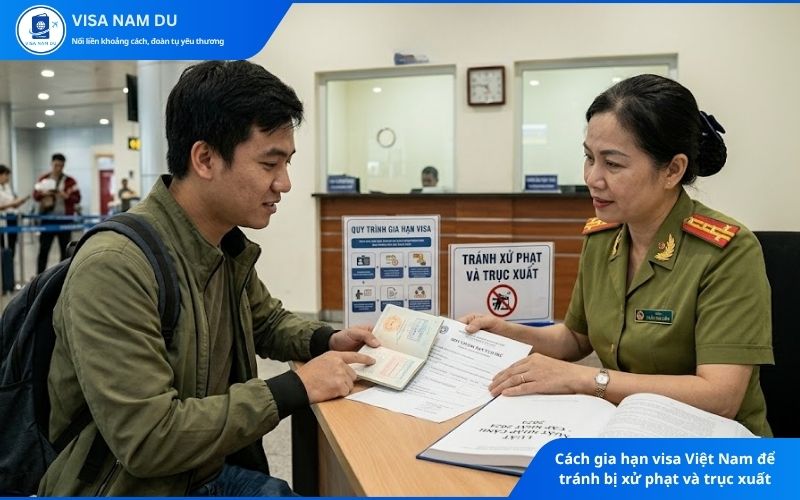Cách gia hạn visa Việt Nam để tránh bị xử phạt và trục xuất