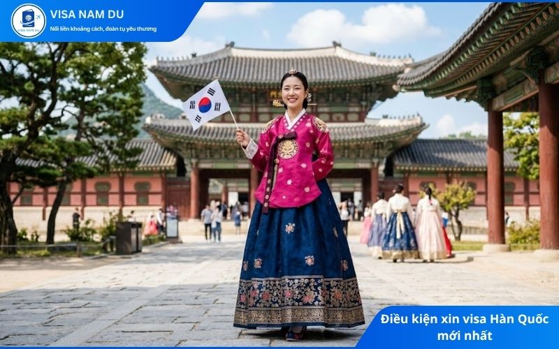 Điều kiện xin visa Hàn Quốc mới nhất