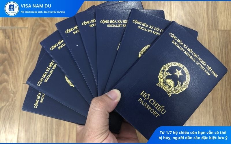 Từ 1/7 hộ chiếu còn hạn vẫn có thể bị hủy, người dân cần đặc biệt lưu ý