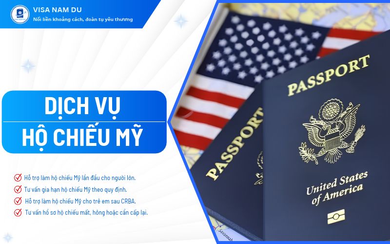 Dịch vụ hộ chiếu Mỹ: Hướng dẫn làm mới với và gia hạn