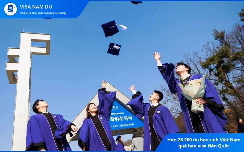 Hơn 26.200 du học sinh Việt Nam quá hạn visa Hàn Quốc
