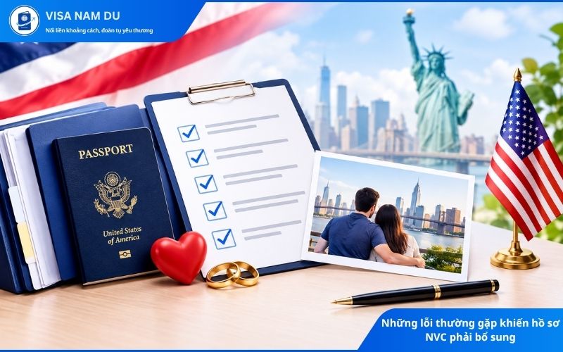 Những lỗi thường gặp khiến hồ sơ NVC phải bổ sung